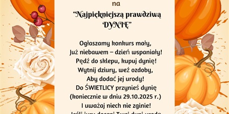 Konkurs na Najpiękniejszą Dynię