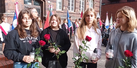 W hołdzie pomordowanych nauczycieli w Gdańsku